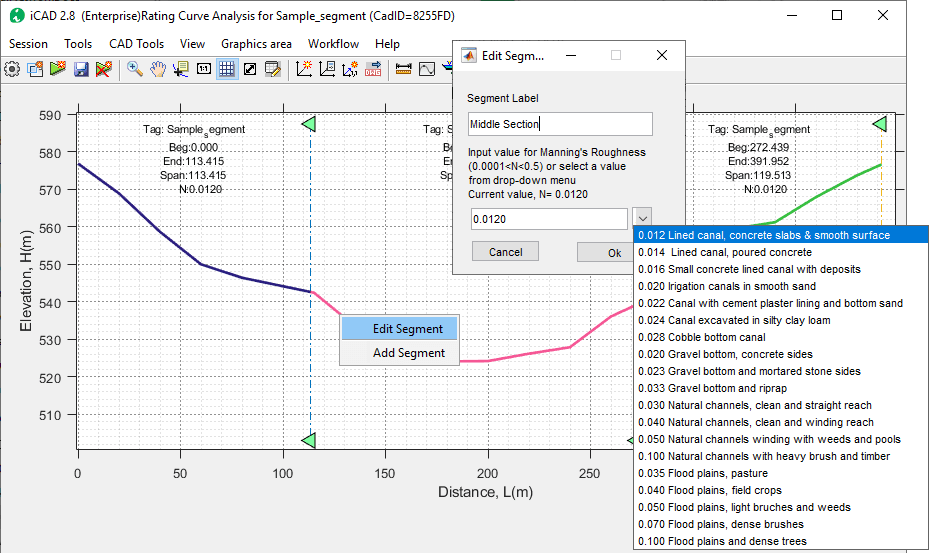 Edit Roughness values