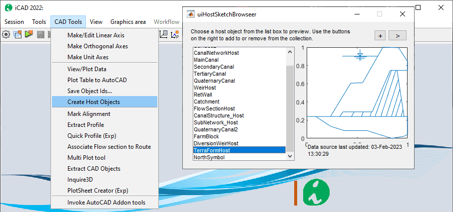 Host object generation