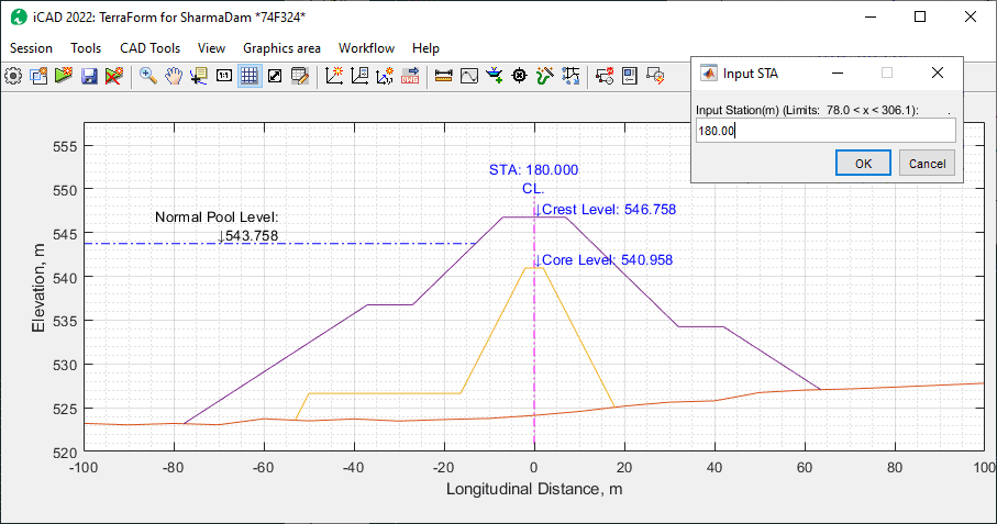 Station Input Dialog