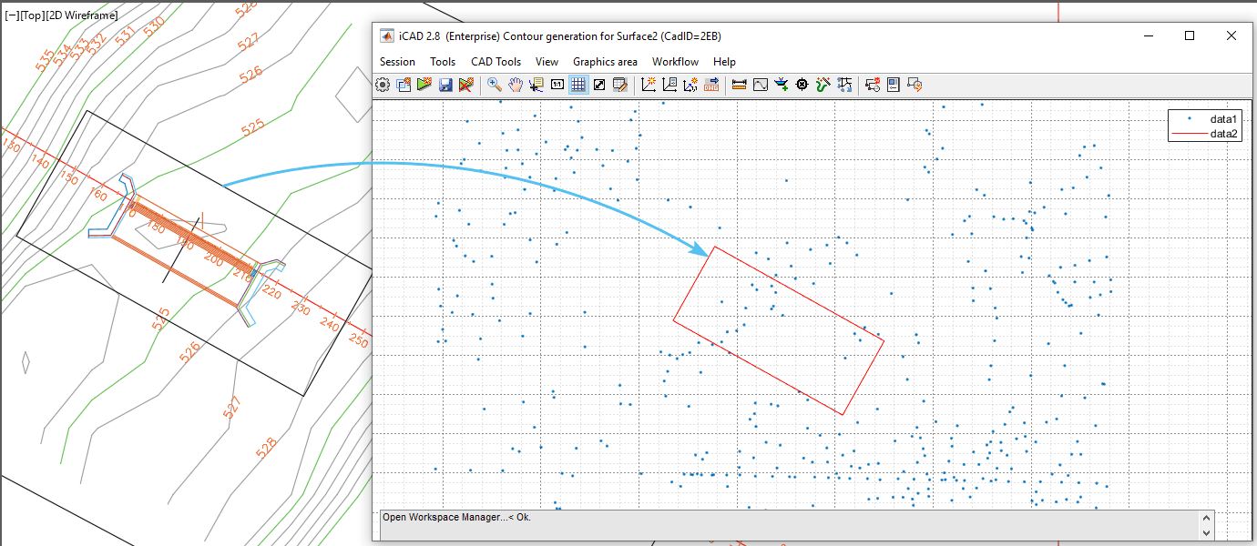 Boundary from AutoCAD