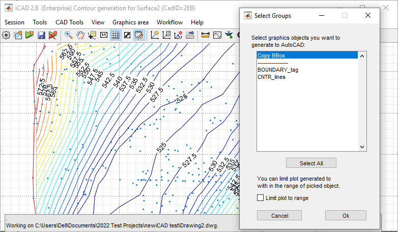 Plot Contour