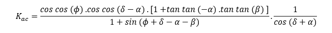 Cohesive soil pressure equation